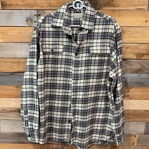 Jachs Men’s Flannel Long Sleeved Button Do…